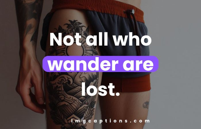 Best Thigh Tattoos Quotes For Instagram