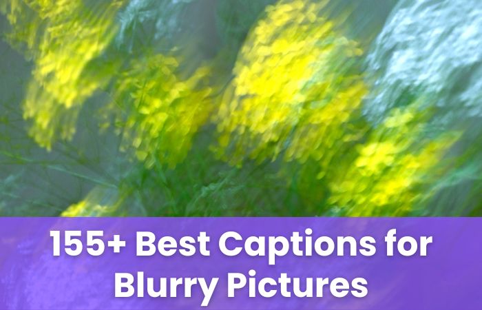 Best Captions for Blurry Pictures