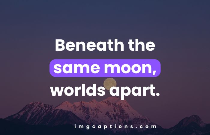 Instagram Captions About the Moon