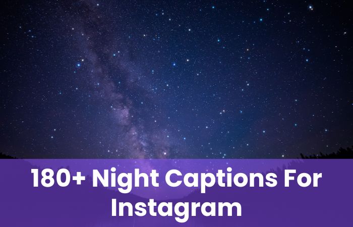 Night Captions For Instagram