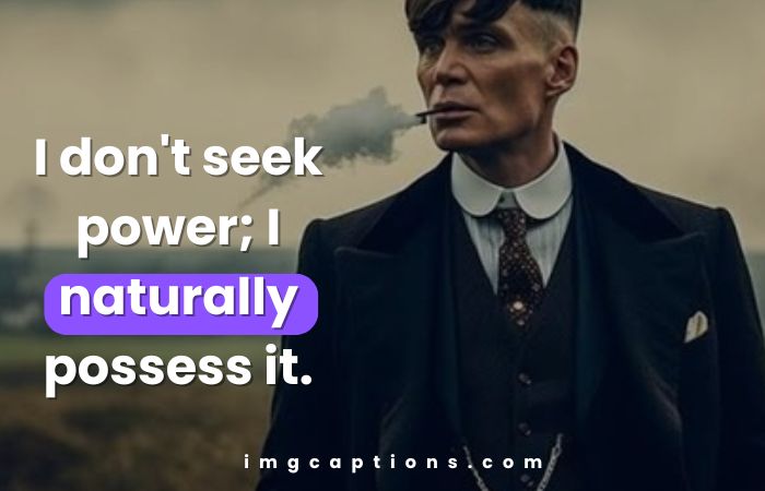 Thomas Shelby Sigma Male Quotes