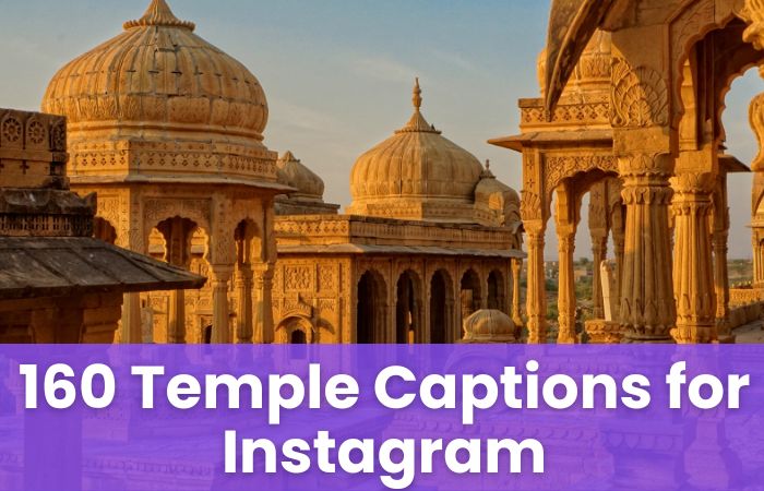 Temple Captions for Instagram