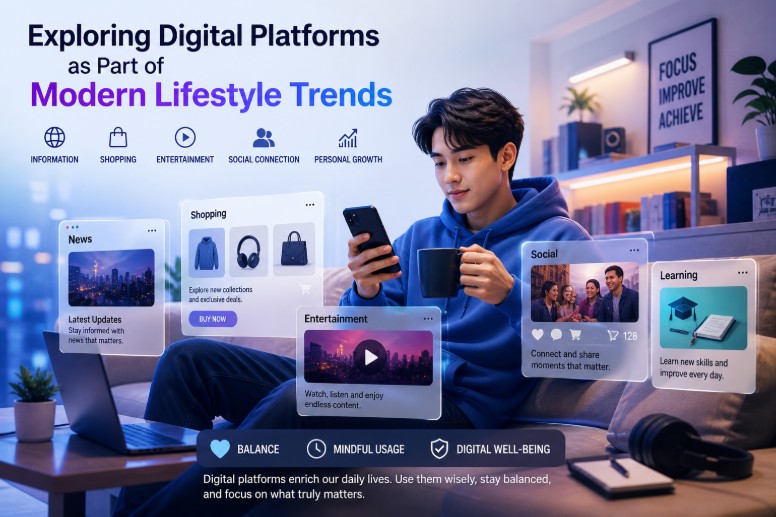 Exploring Digital Platforms as Part of Modern Lifestyle Trends